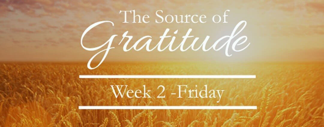 Giving Thanks For Gospel Gifts