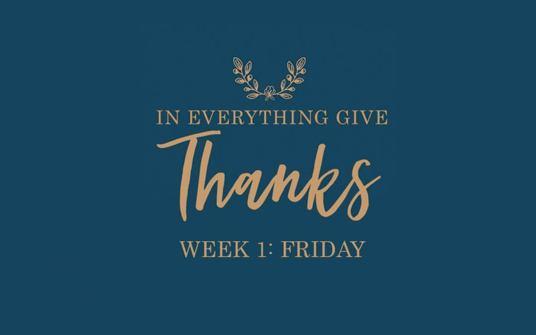 Thanksgiving With Passion