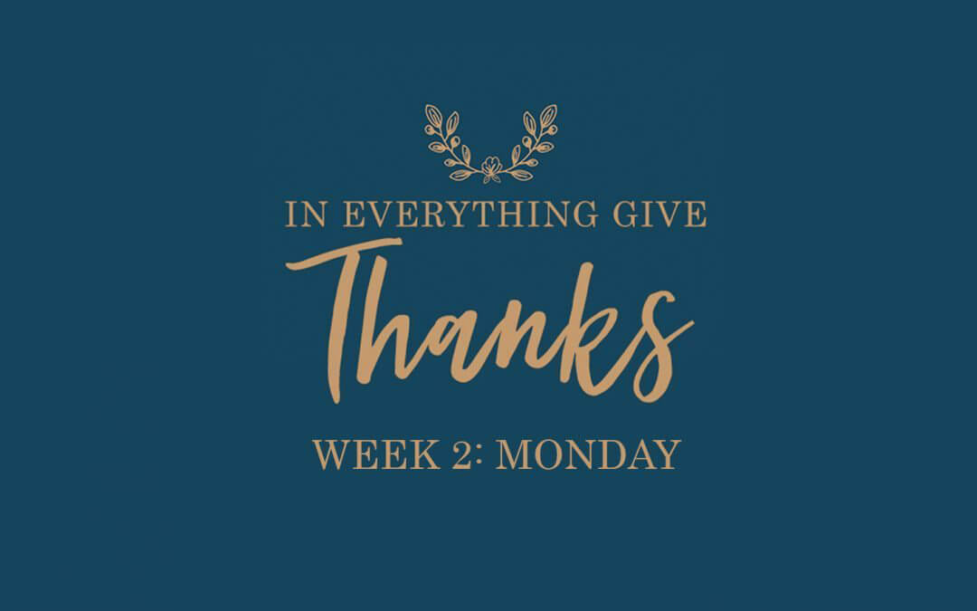 Gratitude that’s not of this world…