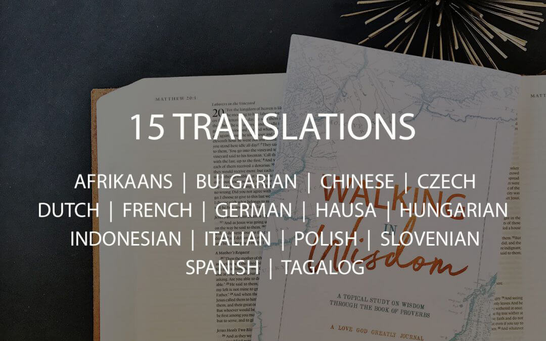 Walking In Wisdom TRANSLATIONS!!!