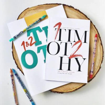 1&2 Timothy Study Journal for Kids