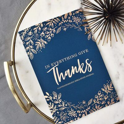 In Everything Give Thanks Journal