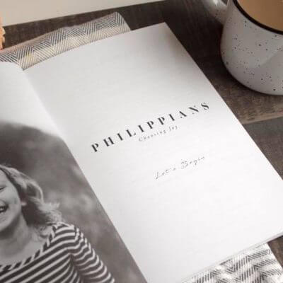 Philippians Study Journal for Kids