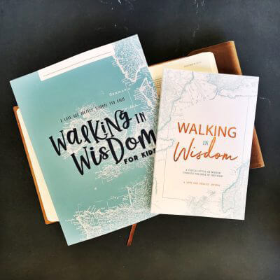Walking in Wisdom Study Journal for Kids