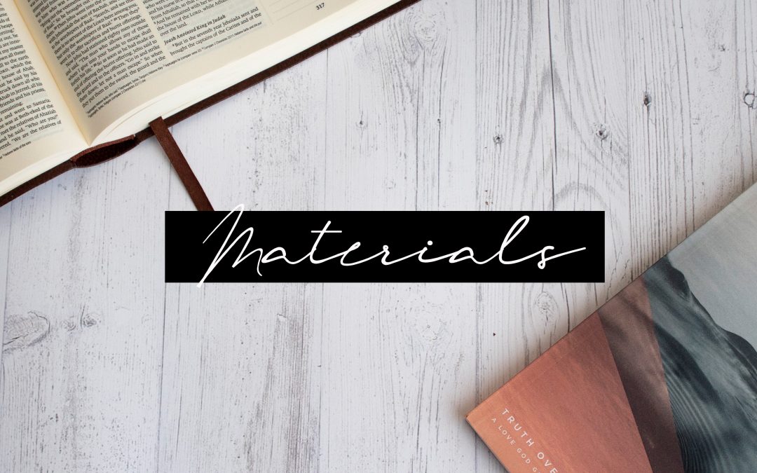 Truth Over Lies Materials Now Available!