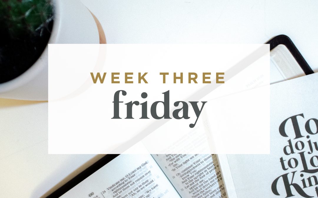 Walking in Integrity