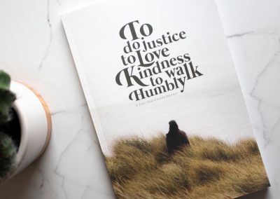 To Do Justice, to Love Kindness, to Walk Humbly