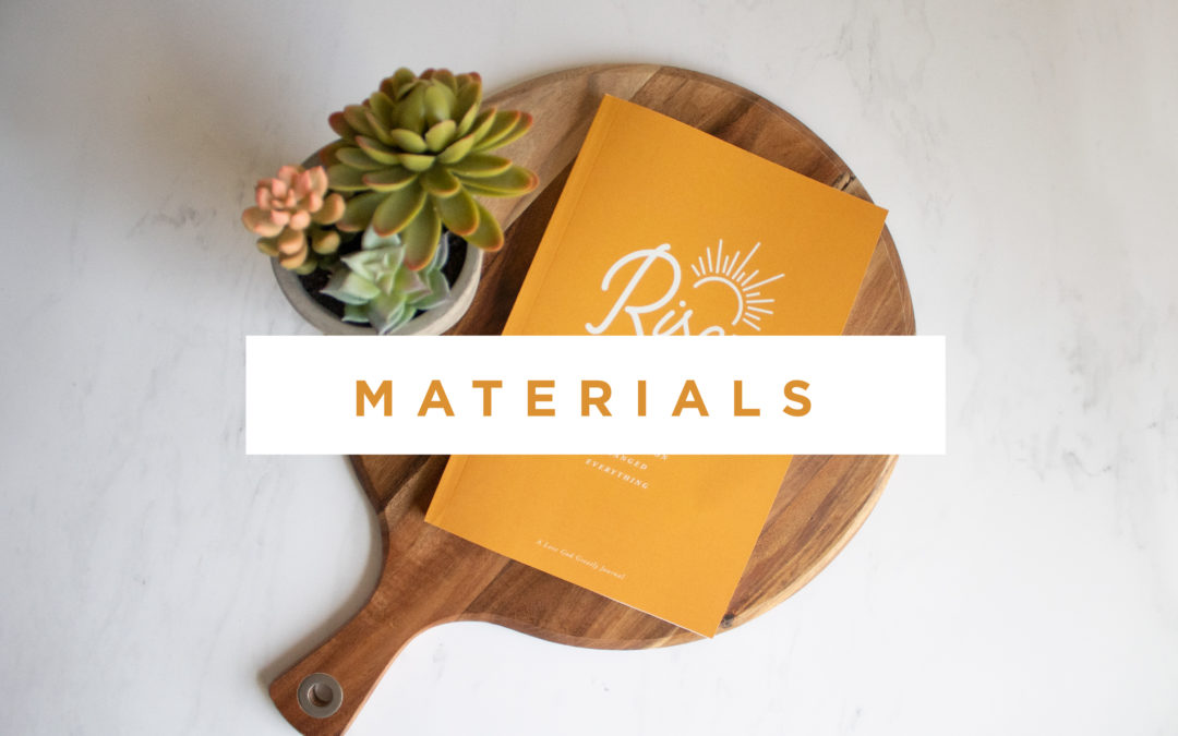 Risen – Materials Now Available!