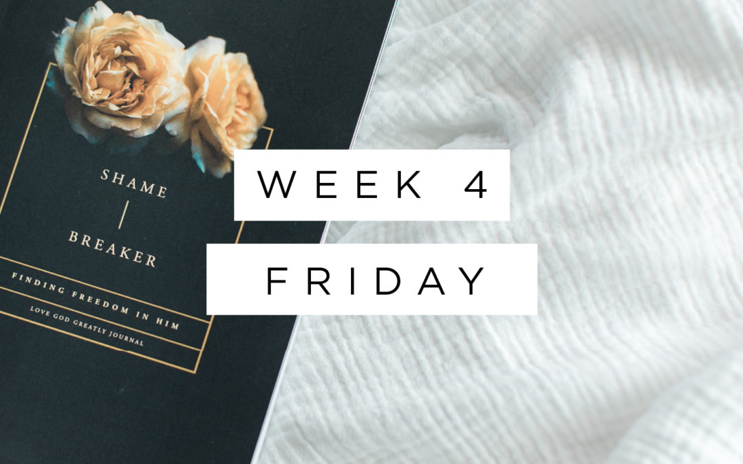 God is the Shame Breaker