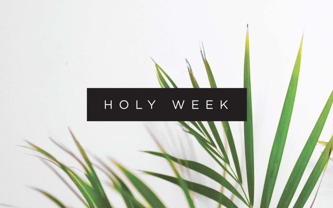 NEW! Holy Week Reading Plan!