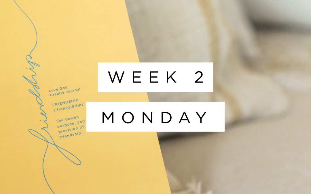 Christ-Centered Friendships