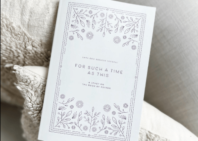 For Such a Time as This